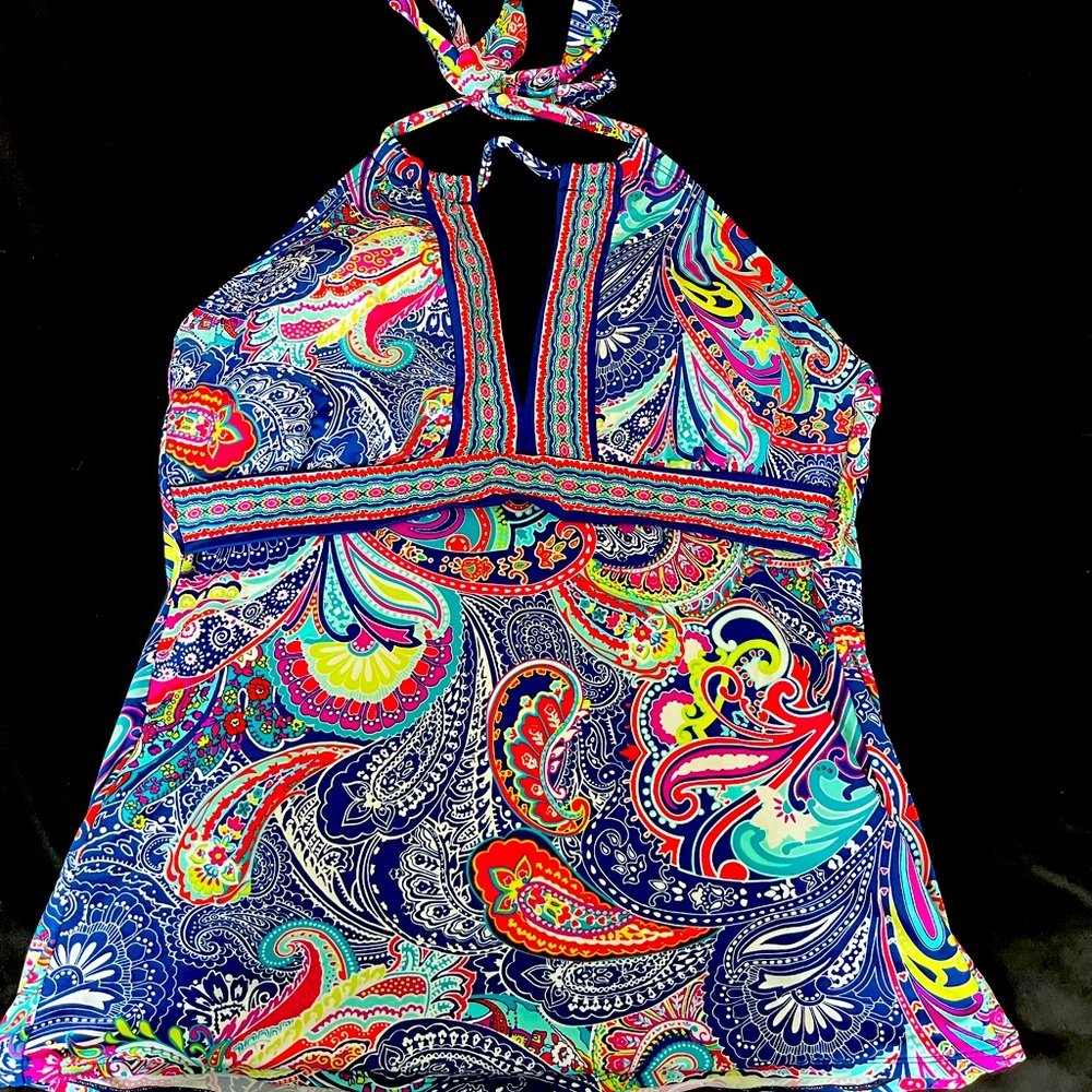 Liz Claiborne tankini top. Like new size 12